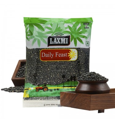 Laxmi Daily Feast Urad Black Whole 500 GM